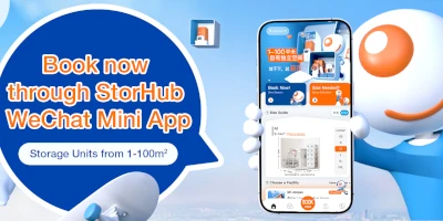 Introducing our new StorHub WeChat Mini App! Love it? Store it!